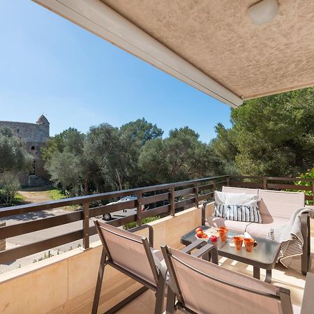 Alcanada Torre Mayor, Solo 50 Metros Del Mar Alcudia  Exteriör bild