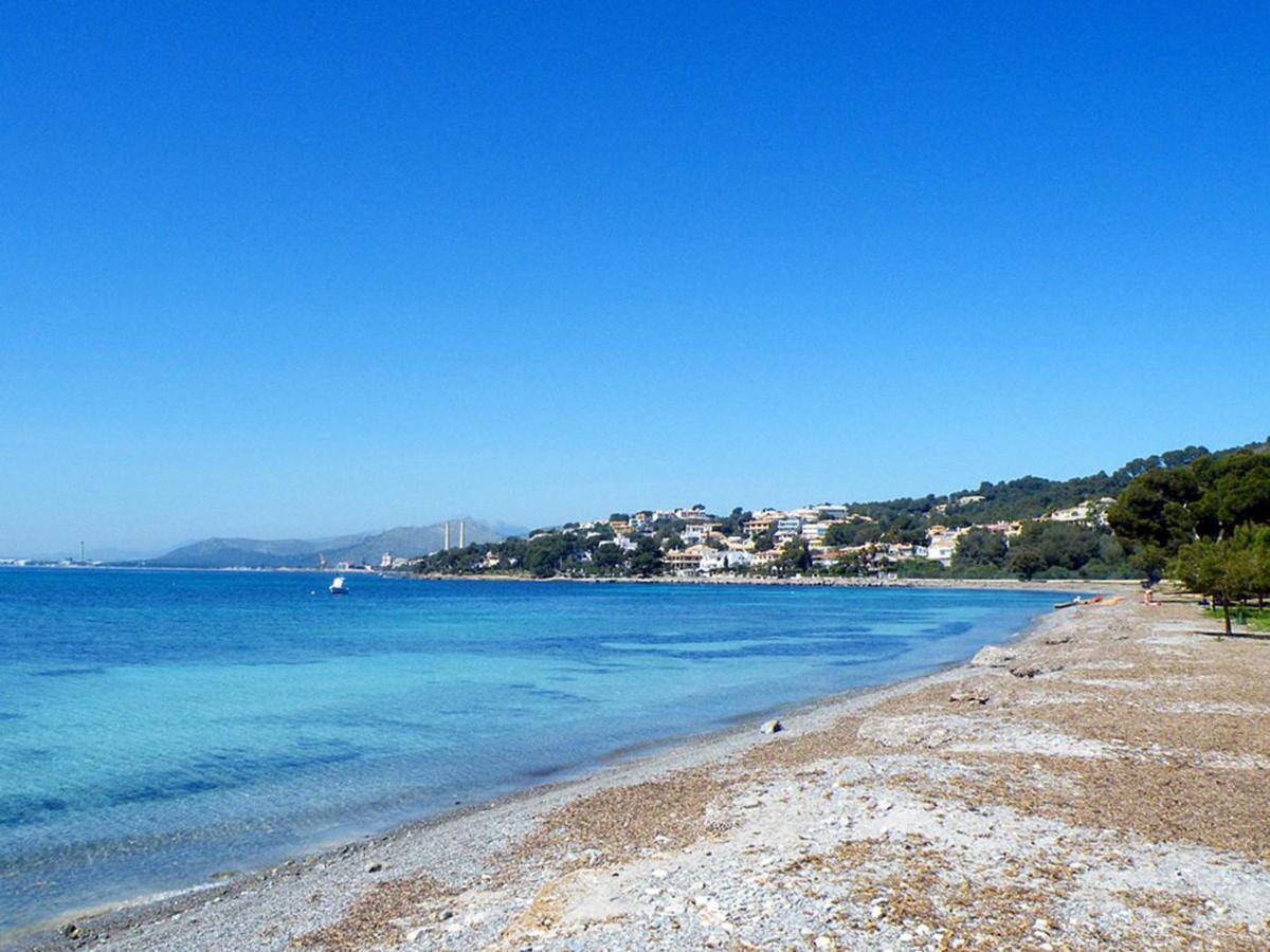 Alcanada Torre Mayor, Solo 50 Metros Del Mar Alcudia  Exteriör bild