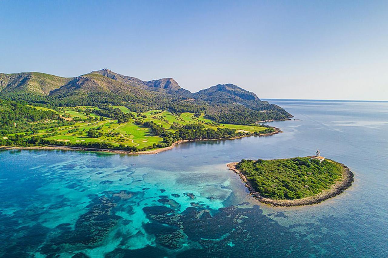 Alcanada Torre Mayor, Solo 50 Metros Del Mar Alcudia  Exteriör bild