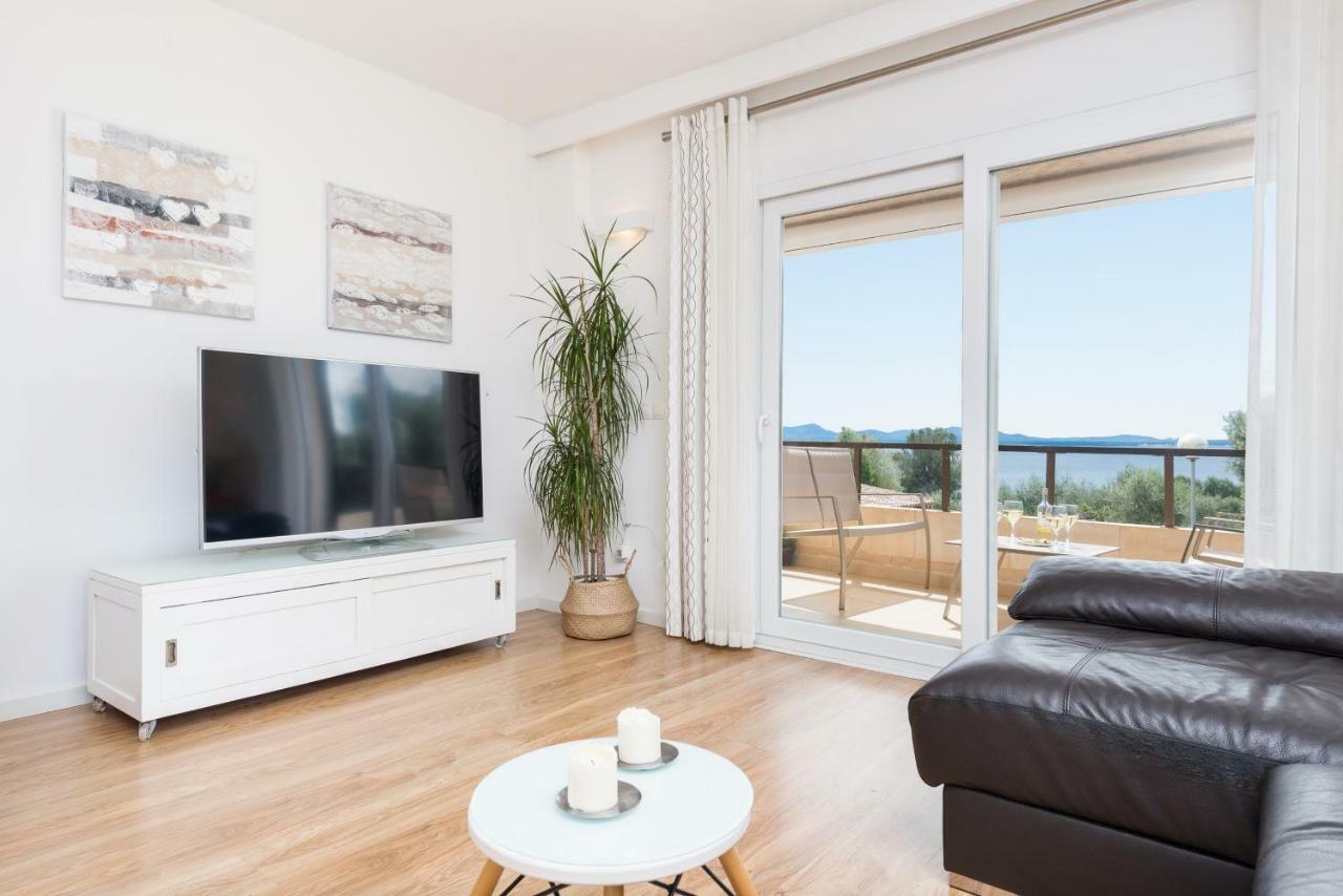 Alcanada Torre Mayor, Solo 50 Metros Del Mar Alcudia  Exteriör bild